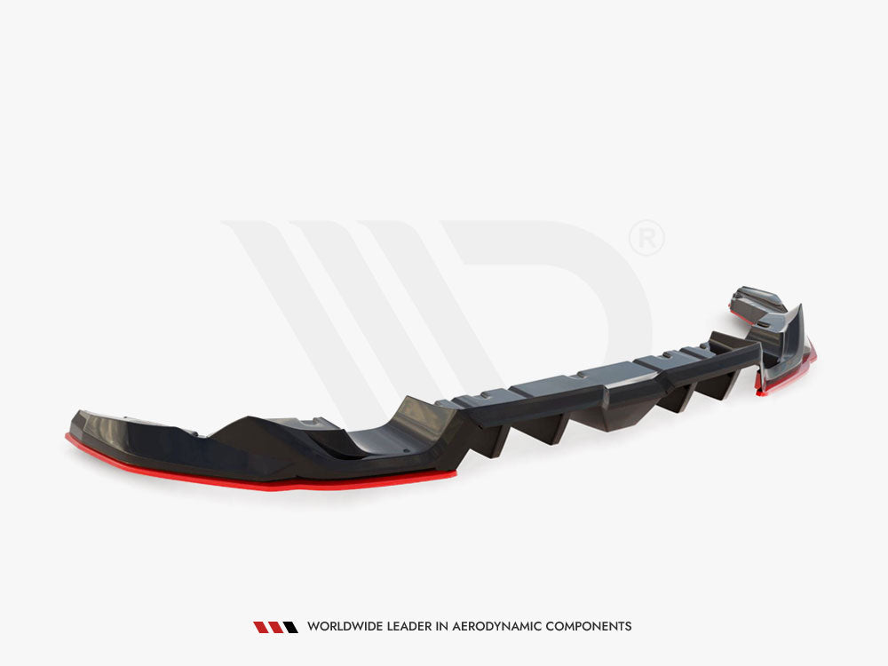 Maxton Design Street Plus Central Rear Splitter V2 - Toyota GR86