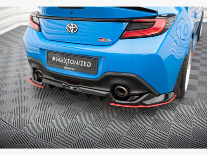 Maxton Design Street Plus Central Rear Splitter V2 - Toyota GR86