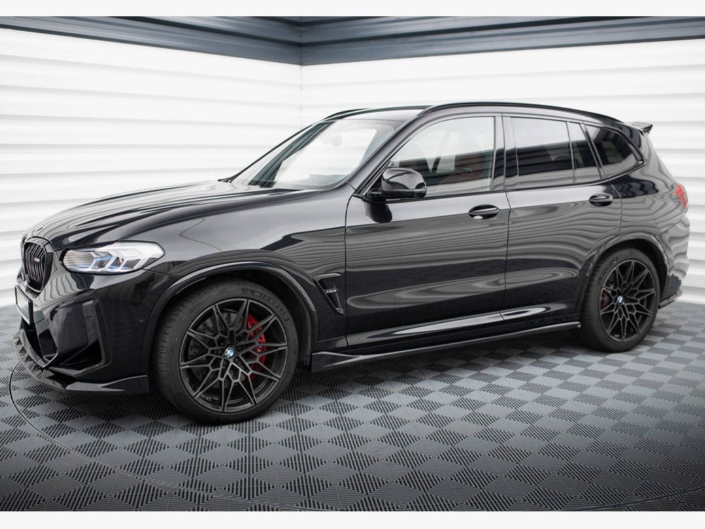 Maxton Design Street Plus Side Skirt Diffusers - BMW X3M F97 LCI