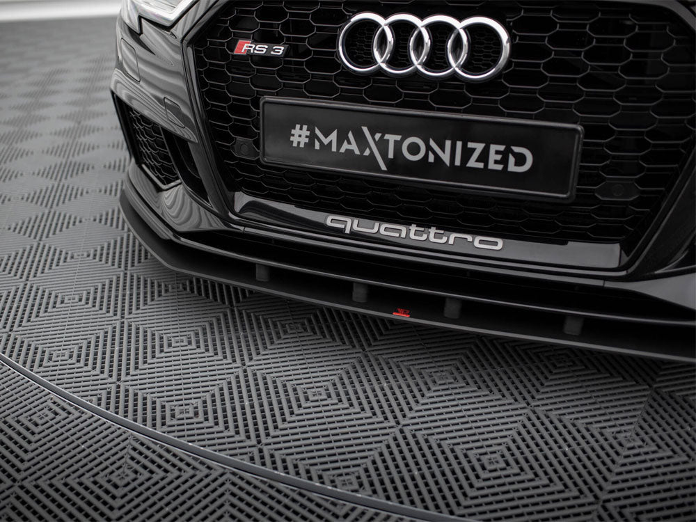 Maxton Design Street Pro Front Splitter - Audi RS3 8V.2