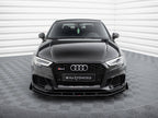 Maxton Design Street Pro Front Splitter + Flaps - Audi RS3 8V.2