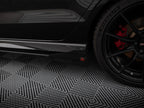 Maxton Design Street Pro Side Skirt Diffusers + Flaps - Audi RS3 8V.2 Saloon