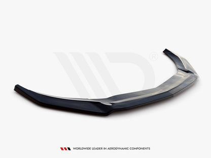 Maxton Design Street Plus Front Splitter V2 - Mercedes A45 AMG Aero W176 Facelift