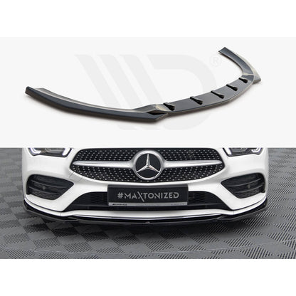 Maxton Design Street Plus Front Splitter V1 - Mercedes CLA35 AMG C118