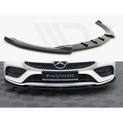 Maxton Design Street Plus Front Splitter V2 - Mercedes CLA35 AMG C118