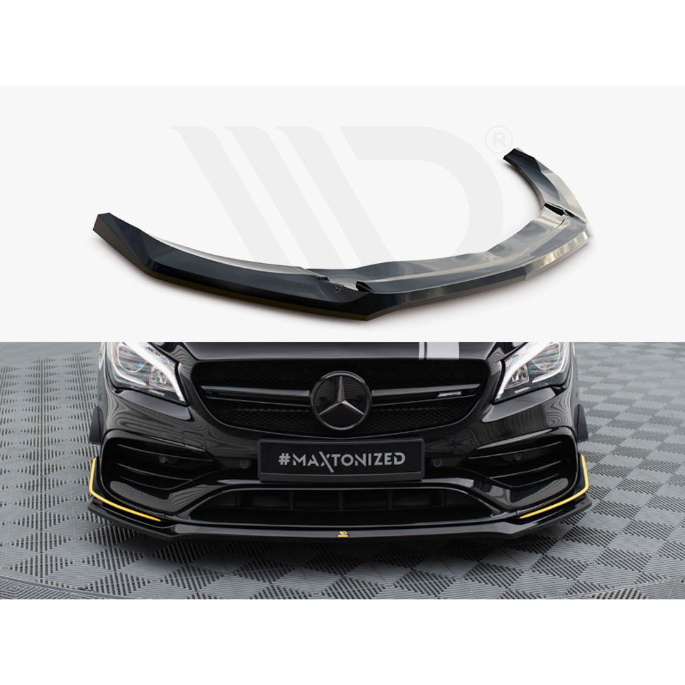Divisor delantero Maxton Design Street Plus V3 - Mercedes CLA 45 AMG Aero C117 Facelift
