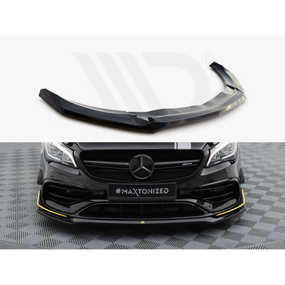 Maxton Design Street Plus Front Splitter V3 - Mercedes CLA45 AMG Aero C117 Facelift