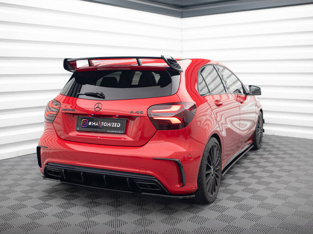 Maxton Design Street Plus Rear Side Splitters - Mercedes A45 AMG W176 Facelift