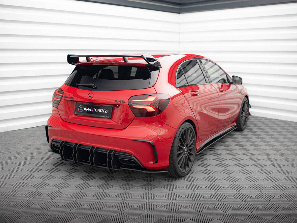 Maxton Design Street Plus Rear Side Splitters - Mercedes A45 AMG W176 Facelift