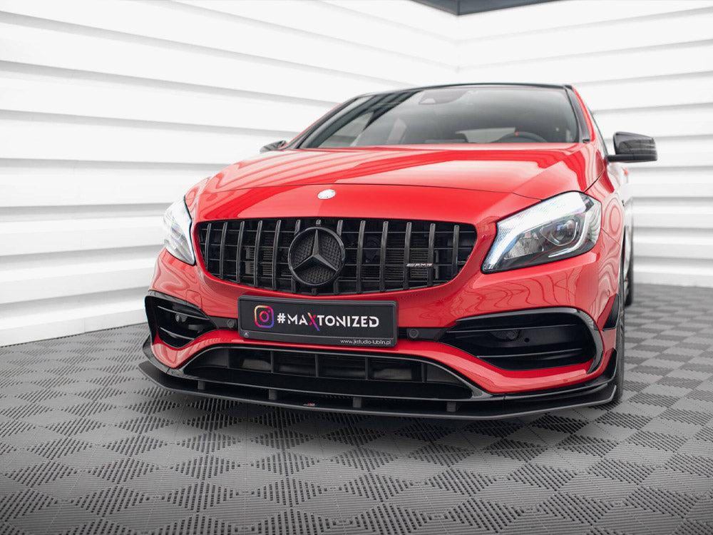 Divisor delantero Maxton Design Street Pro - Mercedes A45 AMG W176 Facelift