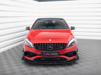 Divisor delantero y aletas Maxton Design Street Pro - Mercedes A45 AMG W176 Facelift