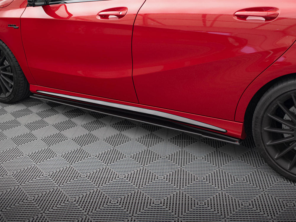 Difusores de faldones laterales Maxton Design Street Pro - Mercedes A45 AMG W176 Facelift