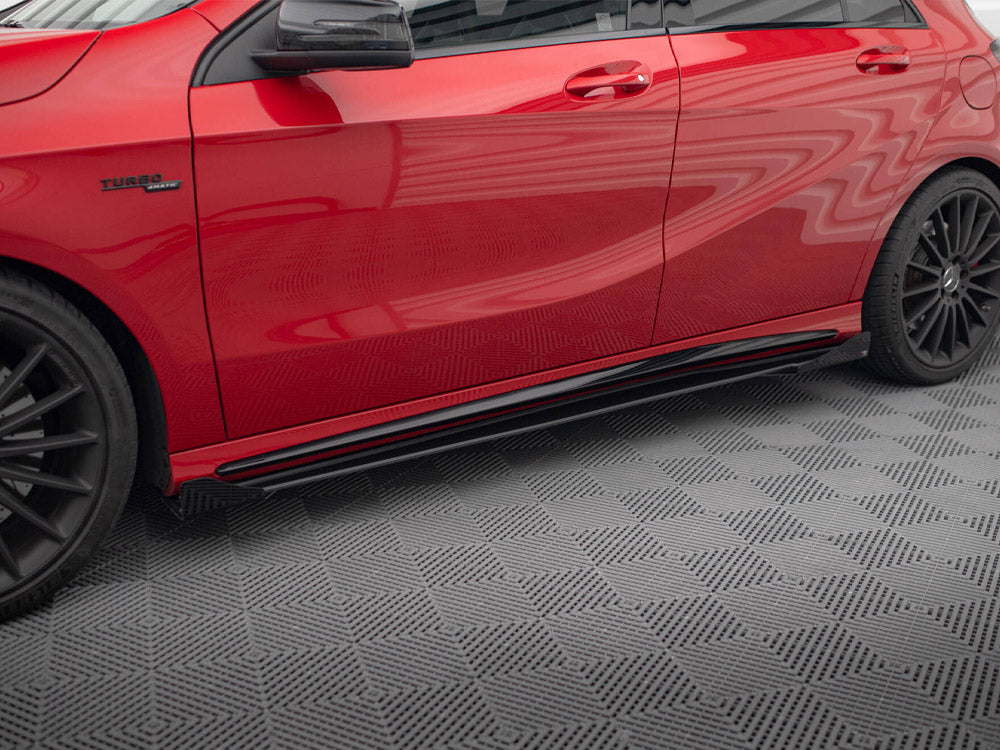 Difusores y aletas laterales Maxton Design Street Pro - Mercedes A45 AMG W176 Facelift