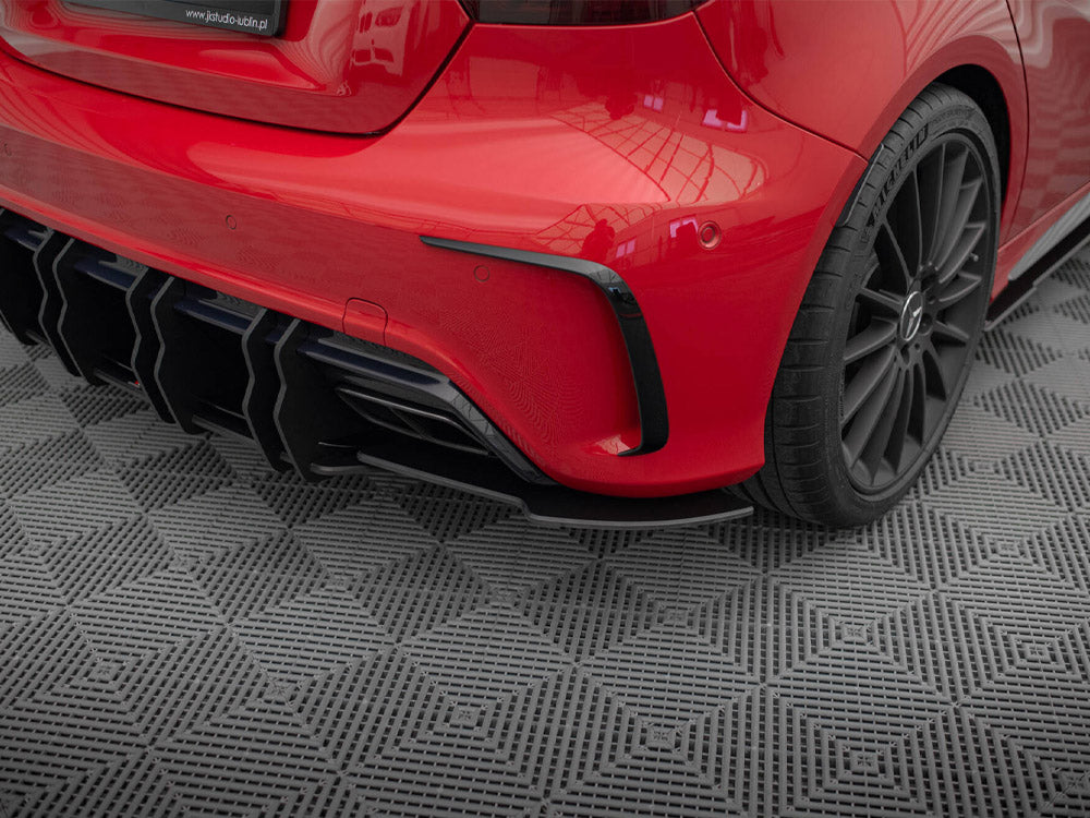 Divisores laterales traseros Maxton Design Street Pro - Mercedes A45 AMG W176 Facelift