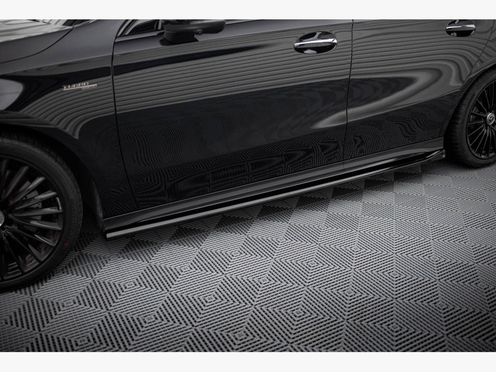 Maxton Design Street Plus Side Skirt Diffusers - Mercedes A35 AMG W177 Facelift