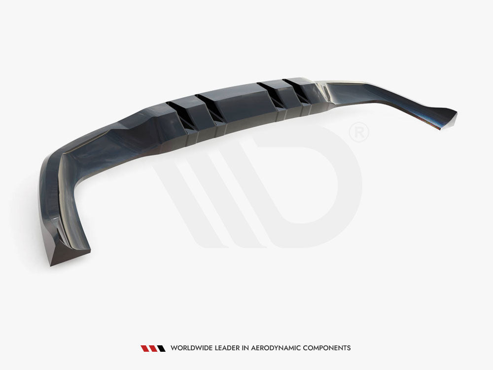 Maxton Design Street Plus Central Rear Splitter - Mercedes A35 AMG W177 Hatchback