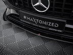 Maxton Design Street Pro Front Splitter + Flaps - Mercedes A35 AMG W177 Facelift