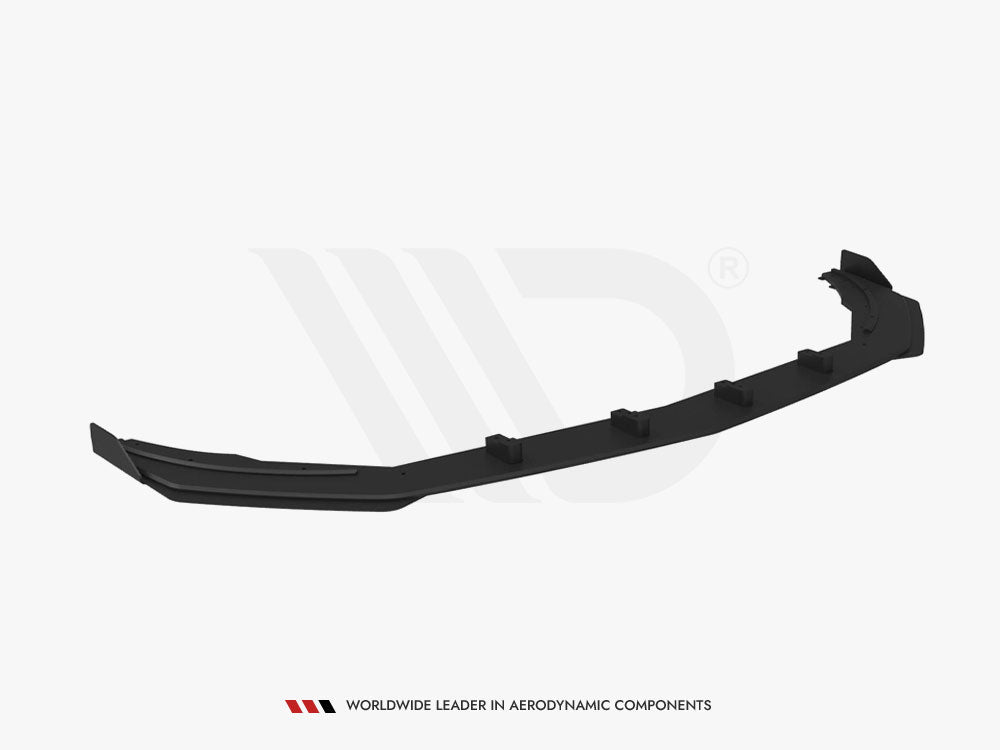 Maxton Design Street Pro Front Splitter + Flaps - Mercedes A35 AMG W177 Facelift