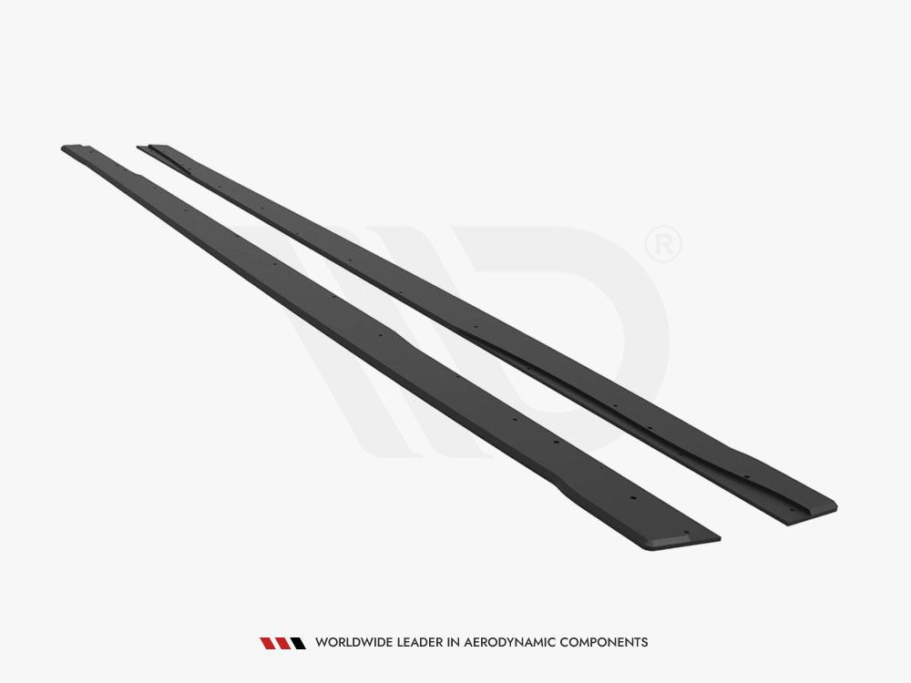 Maxton Design Street Pro Side Skirt Diffusers - Mercedes A35 AMG W177 Facelift