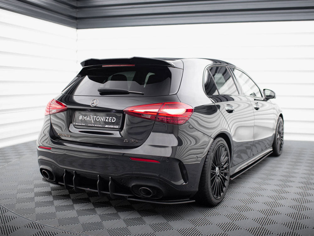 Maxton Design Street Pro Rear Side Splitters - Mercedes A35 AMG W177 Hatchback