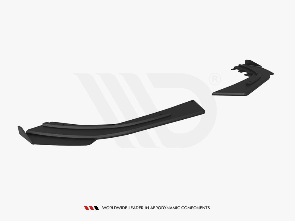 Maxton Design Street Pro Rear Side Splitters + Flaps - Mercedes A35 AMG W177 Hatchback