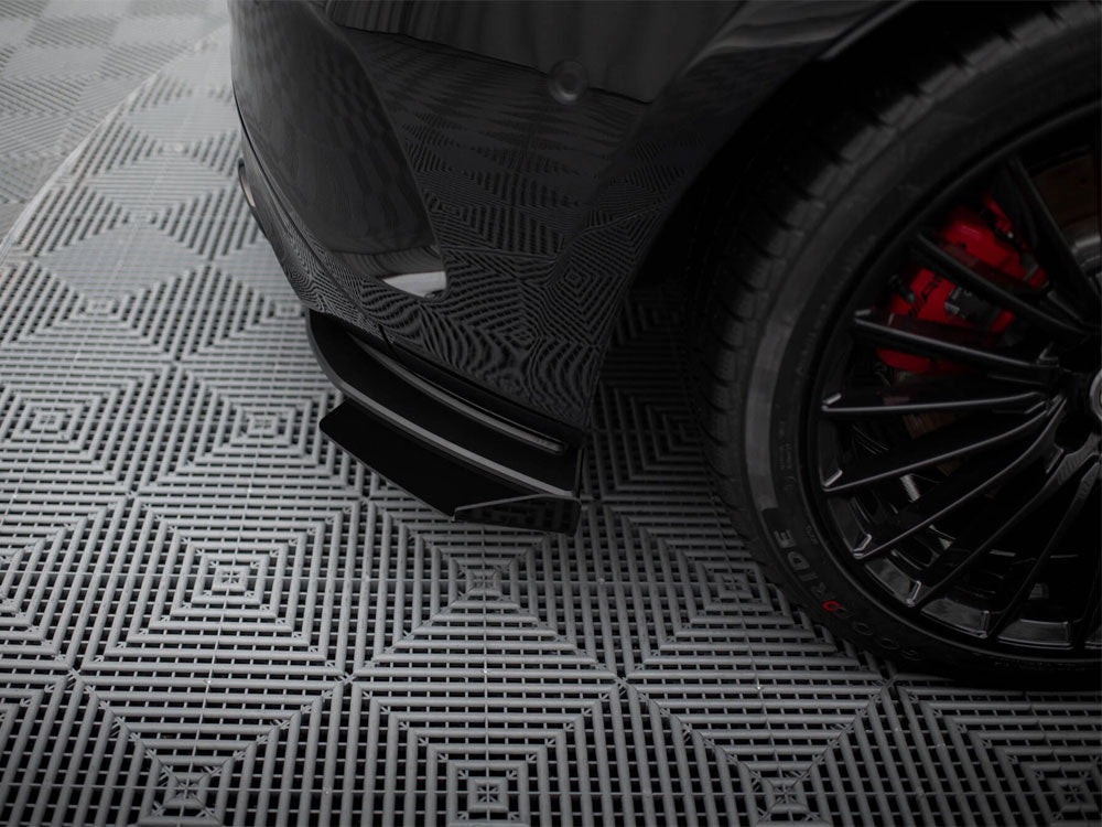 Maxton Design Street Pro Rear Side Splitters + Flaps - Mercedes A35 AMG W177 Hatchback