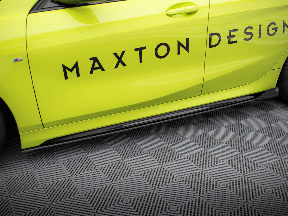 Maxton Design Street Pro Side Skirt Diffusers + Flaps - BMW 128ti/M135i F40