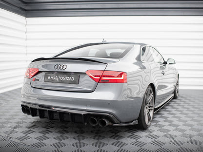 Maxton Design Street Plus Rear Side Splitters - Audi S5 8T Coupe Facelift