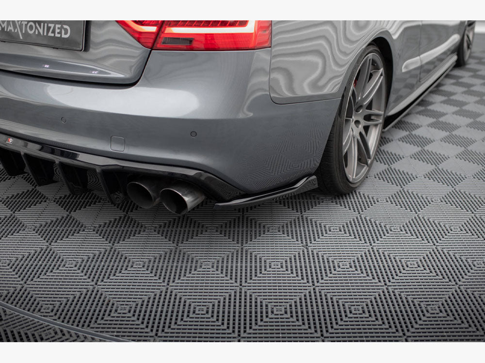 Maxton Design Street Plus Rear Side Splitters - Audi S5 8T Coupe Facelift