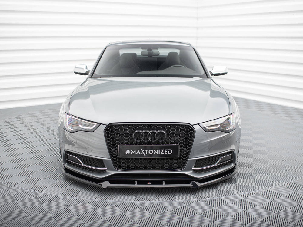 Maxton Design Street Plus Front Splitter V3 - Audi S5 8T Facelift