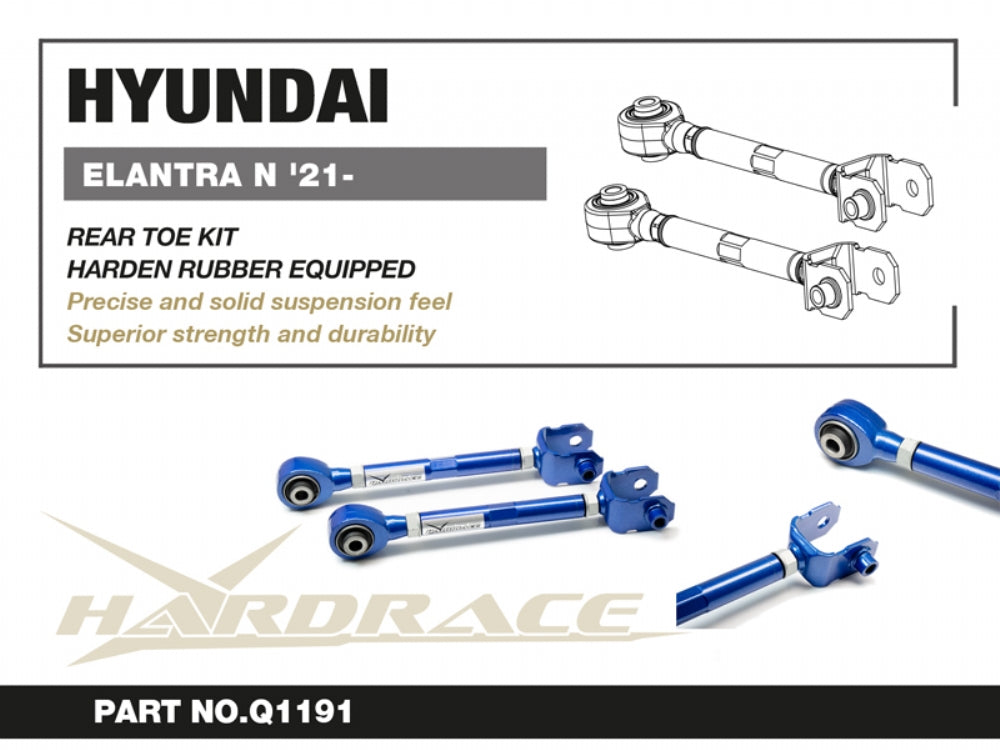 Kit de convergencia trasera Hardrace (ajustable) - Hyundai i30N 