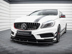 Maxton Design Street Plus Front Splitter V3 - Mercedes A45 AMG W176