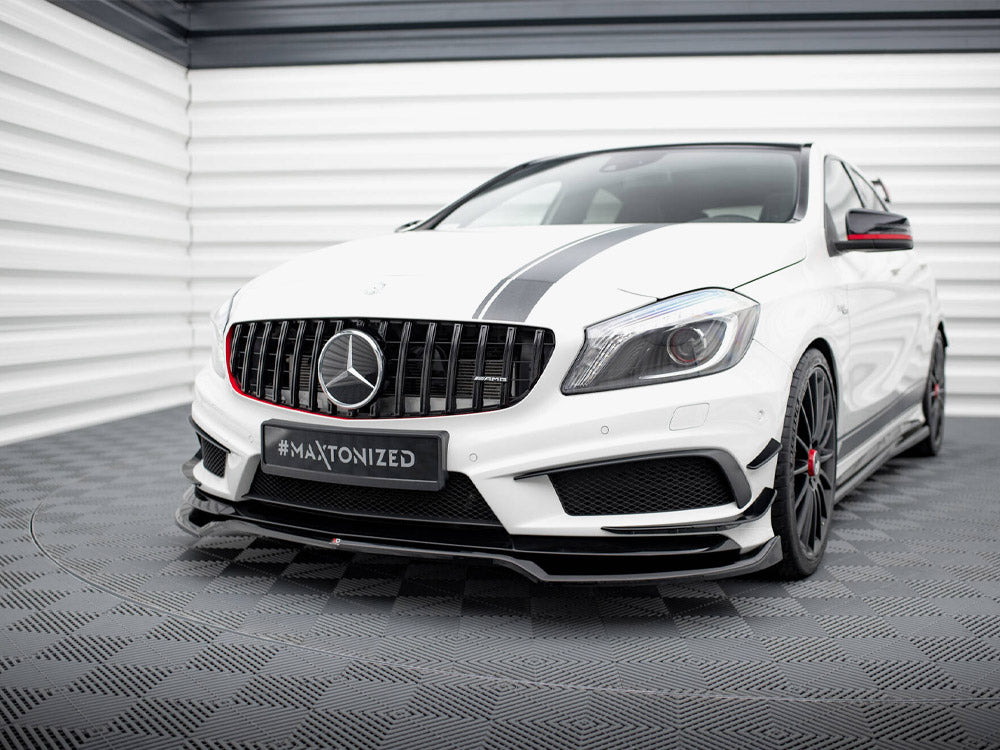 Divisor delantero Maxton Design Street Plus V4 - Mercedes A45 AMG W176