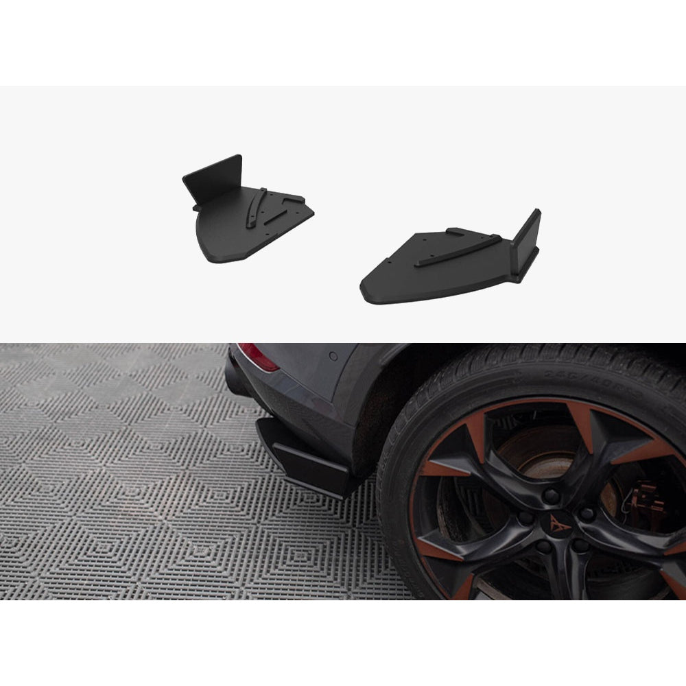 Maxton Design Street Pro Rear Side Splitters to suit Cupra Formentor