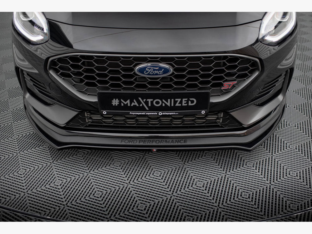Maxton Design Street Plus Front Splitter V1 - Ford Fiesta ST Mk8.5