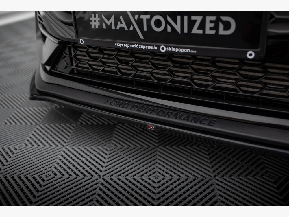 Maxton Design Street Plus Front Splitter V1 - Ford Fiesta ST Mk8.5