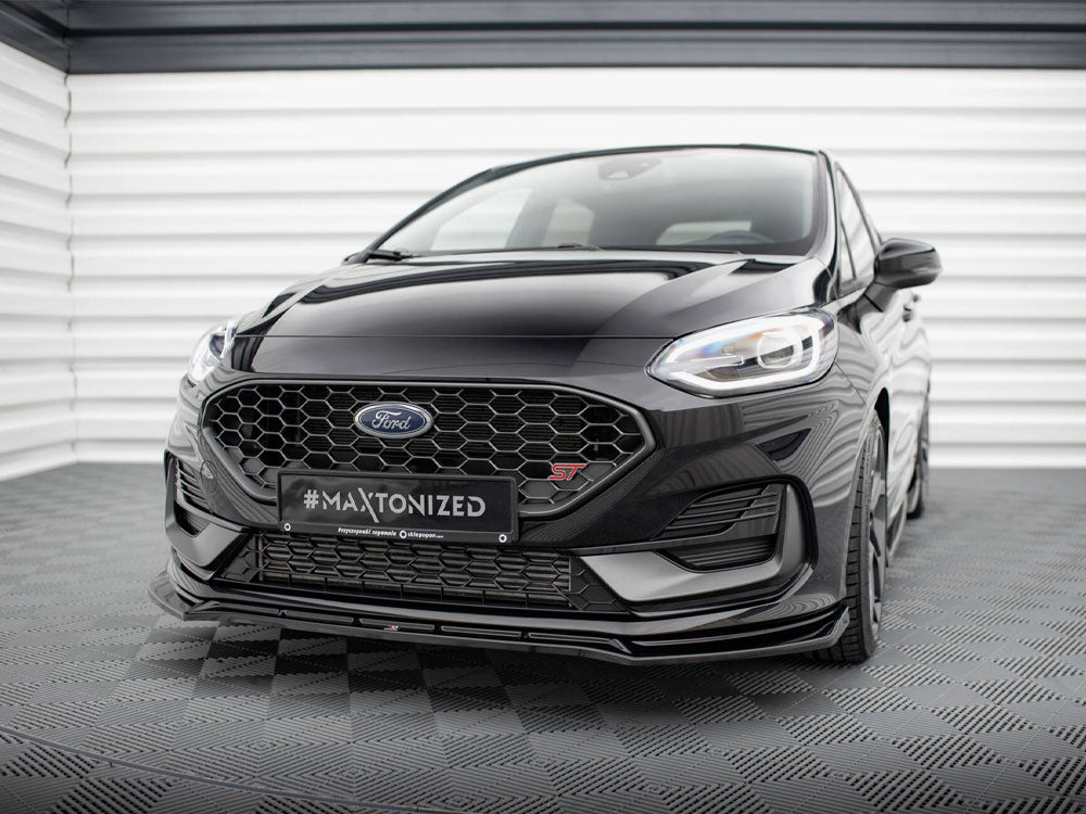 Maxton Design Street Plus Front Splitter V4 - Ford Fiesta ST Mk8.5