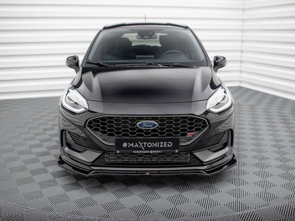 Maxton Design Street Plus Front Splitter V4 - Ford Fiesta ST Mk8.5