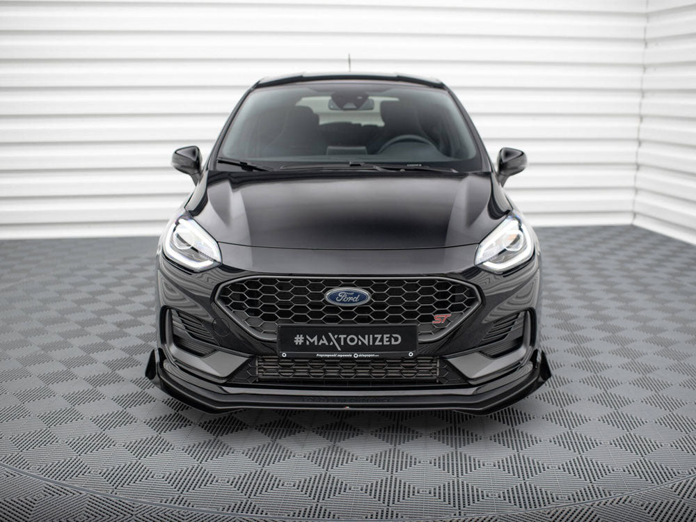 Maxton Design Street Pro Front Splitter + Flaps - Ford Fiesta ST Mk8.5