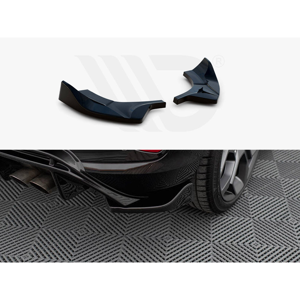 Maxton Design Street Plus Rear Side Splitters V2 - Ford Fiesta ST Mk8