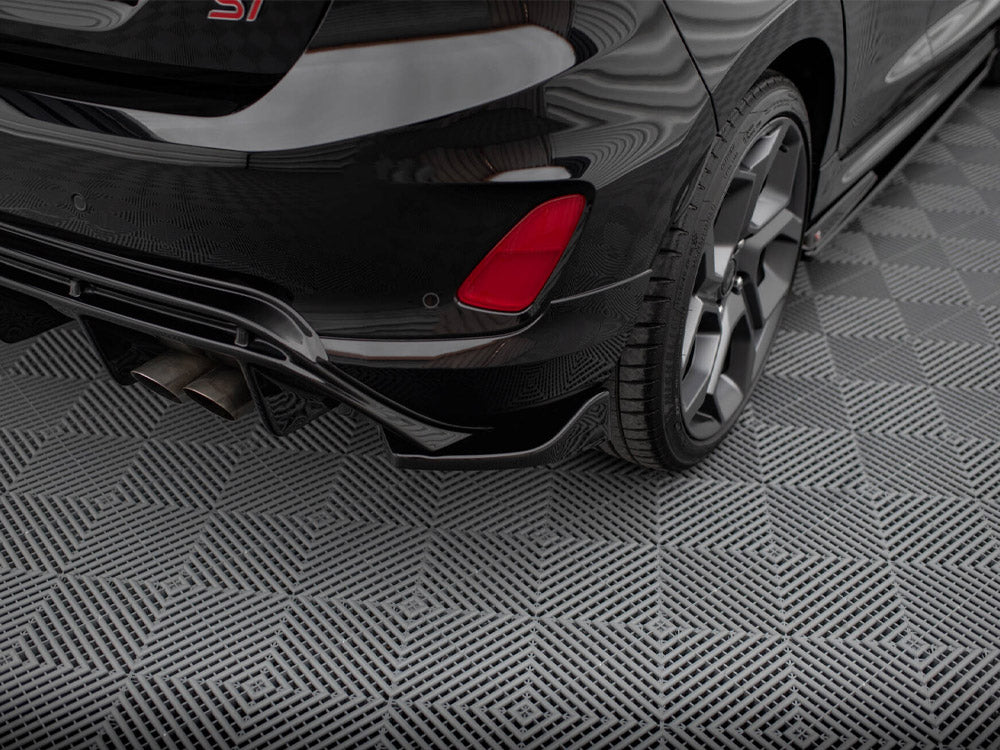 Maxton Design Street Plus Rear Side Splitters V2 - Ford Fiesta ST Mk8