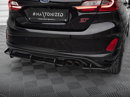 Maxton Design Street Pro Rear Diffuser + Flaps - Ford Fiesta ST Mk8