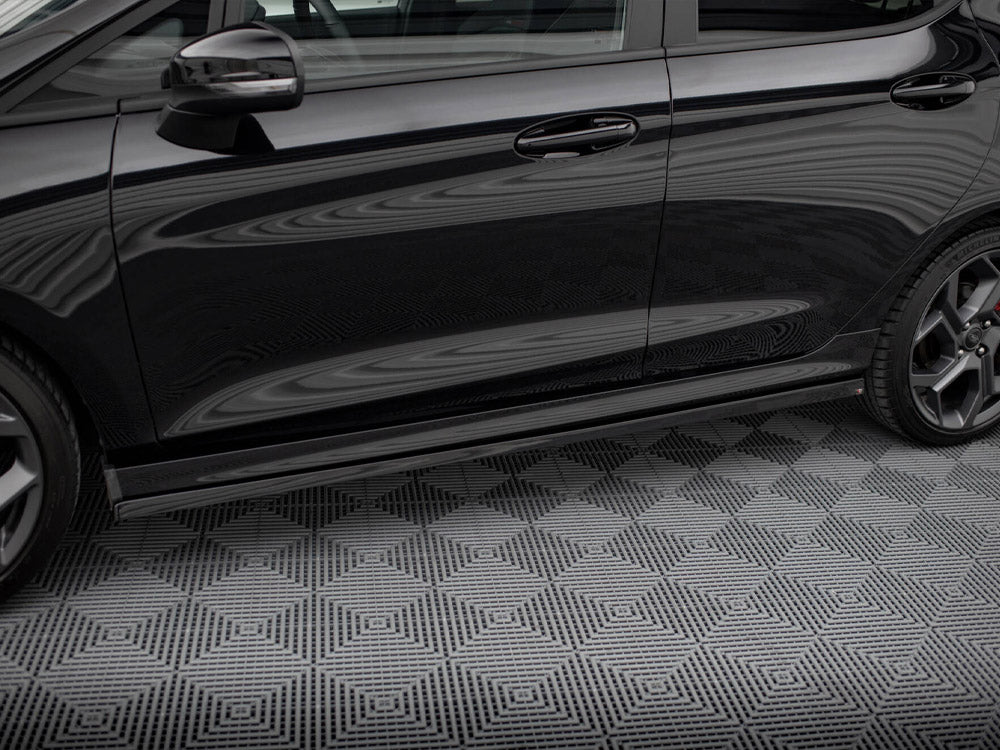 Maxton Design Street Plus Side Skirt Diffusers V2 - Ford Fiesta ST Mk8