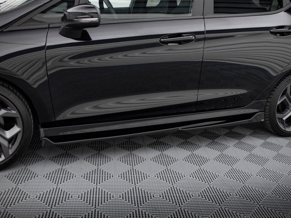Maxton Design Street Plus Side Skirt Diffusers V4 - Ford Fiesta ST Mk8