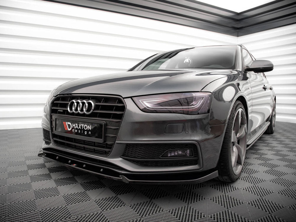 Maxton Design Street Plus Front Splitter V3 - Audi S4 B8 Facelift