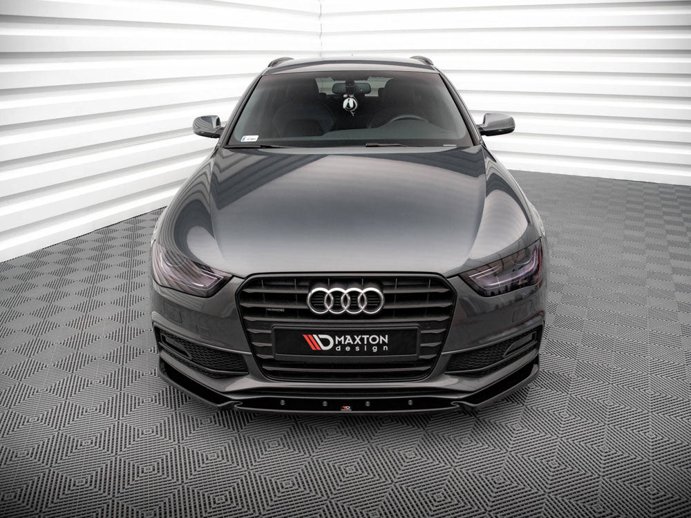 Maxton Design Street Plus Front Splitter V3 - Audi S4 B8 Facelift