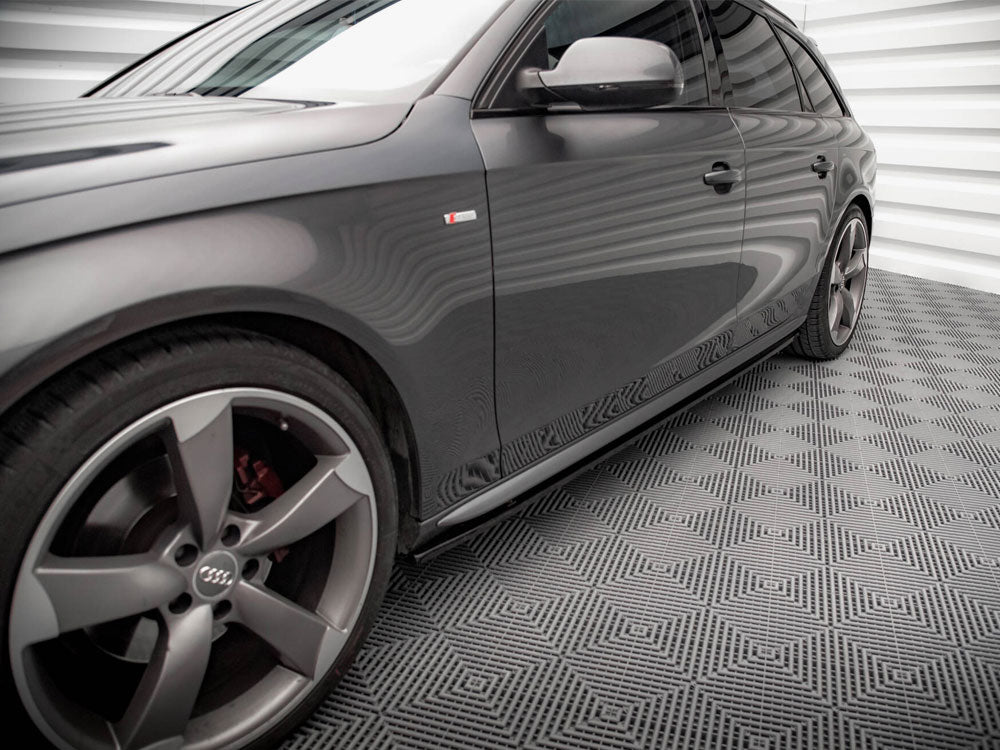 Maxton Design Street Plus Side Skirt Diffusers V2 - Audi S4 B8