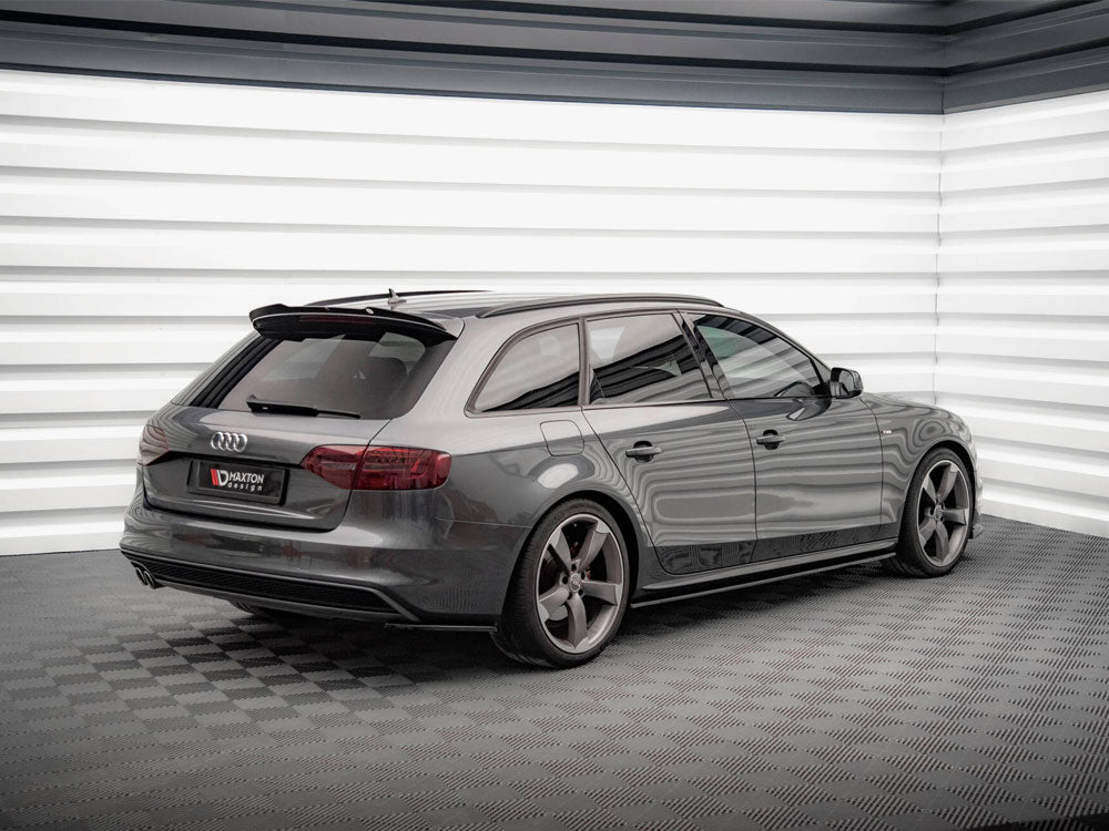 Maxton Design Street Plus Spoiler Cap - Audi S4 B8 Avant Facelift