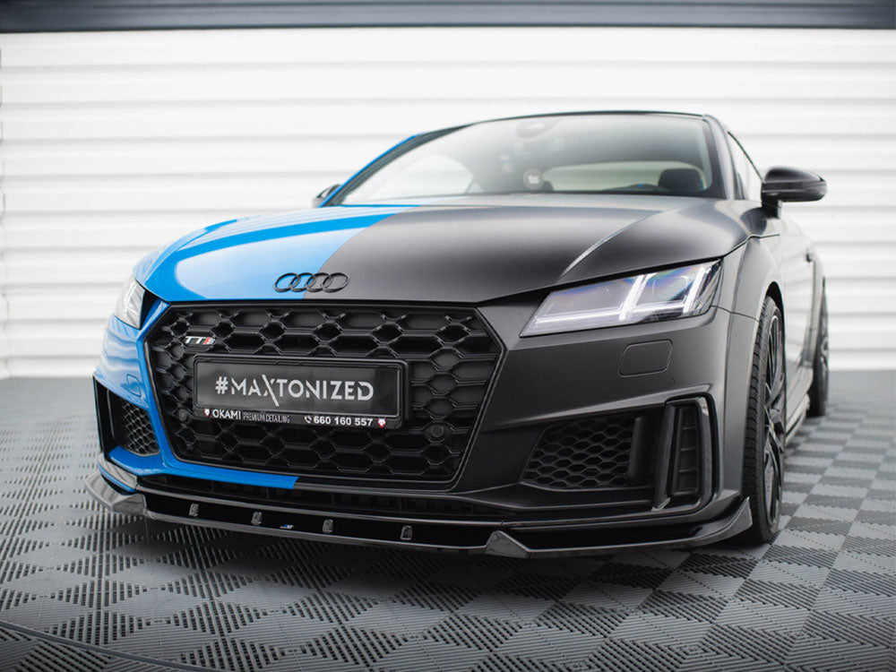 Maxton Design Street Plus Front Splitter V1 - Audi TTS 8S Facelift