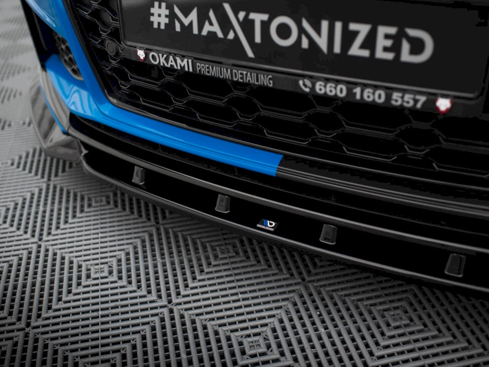 Maxton Design Street Plus Front Splitter V1 - Audi TTS 8S Facelift